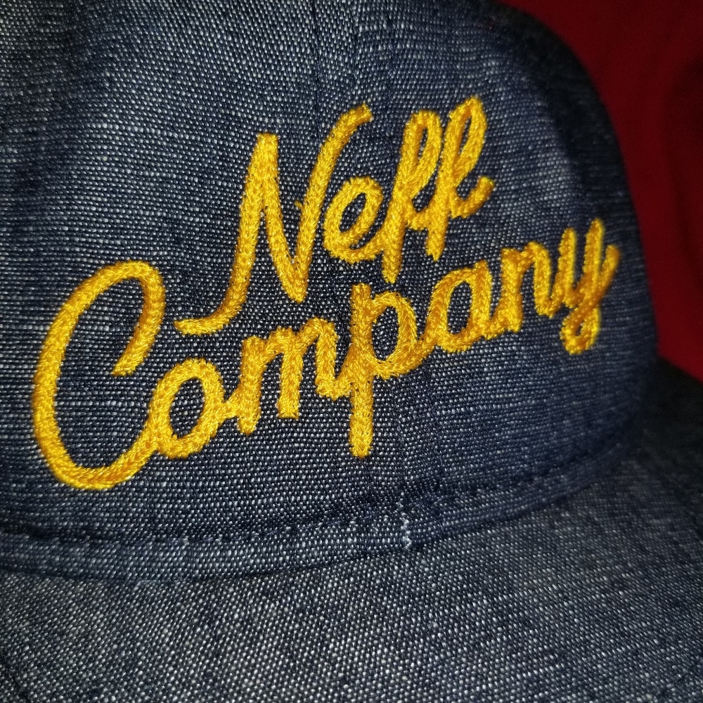 Soft Denim NEFF 6 panel hat - Picture 4 of 7